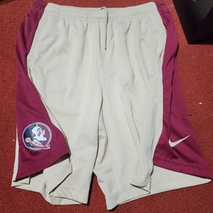 Nike Mens Size 42 XL Sports Shorts FSU Seminoles Florida State